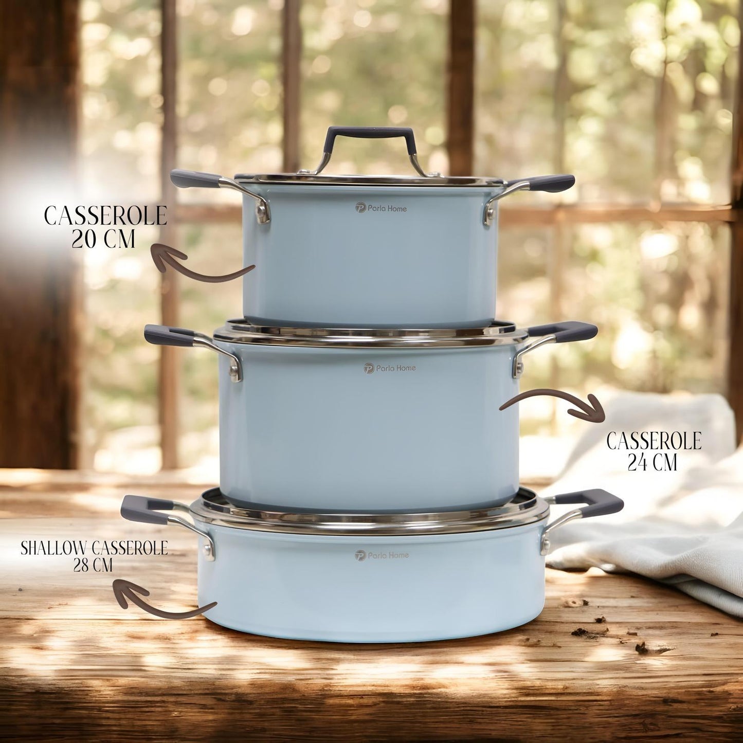 10 delige Nurbira Serie - Blauw