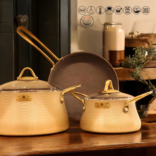 9-delige Elegance Serie – Goud