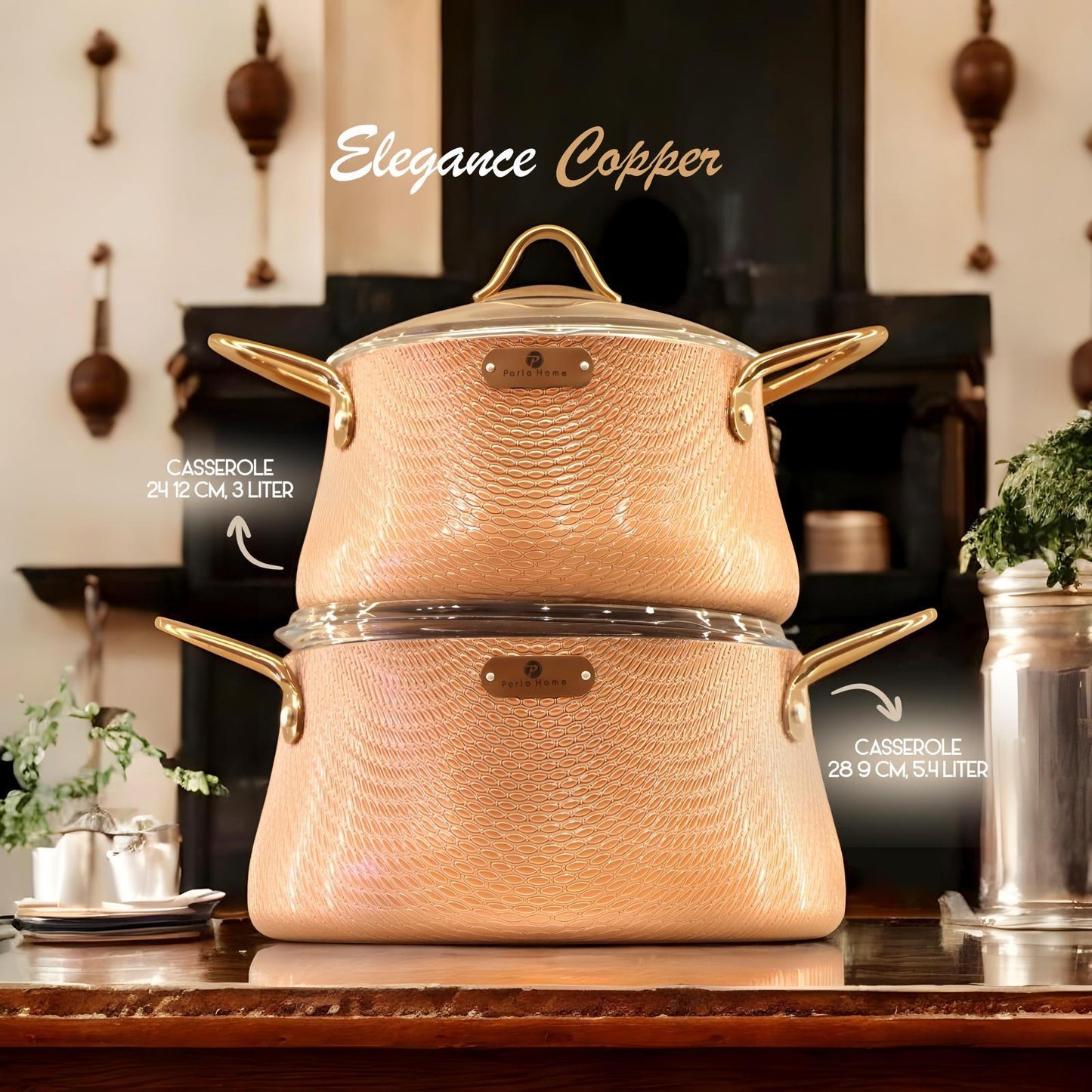 9-delige Elegance Serie – Koper