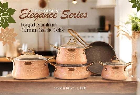 9-delige Elegance Serie – Koper