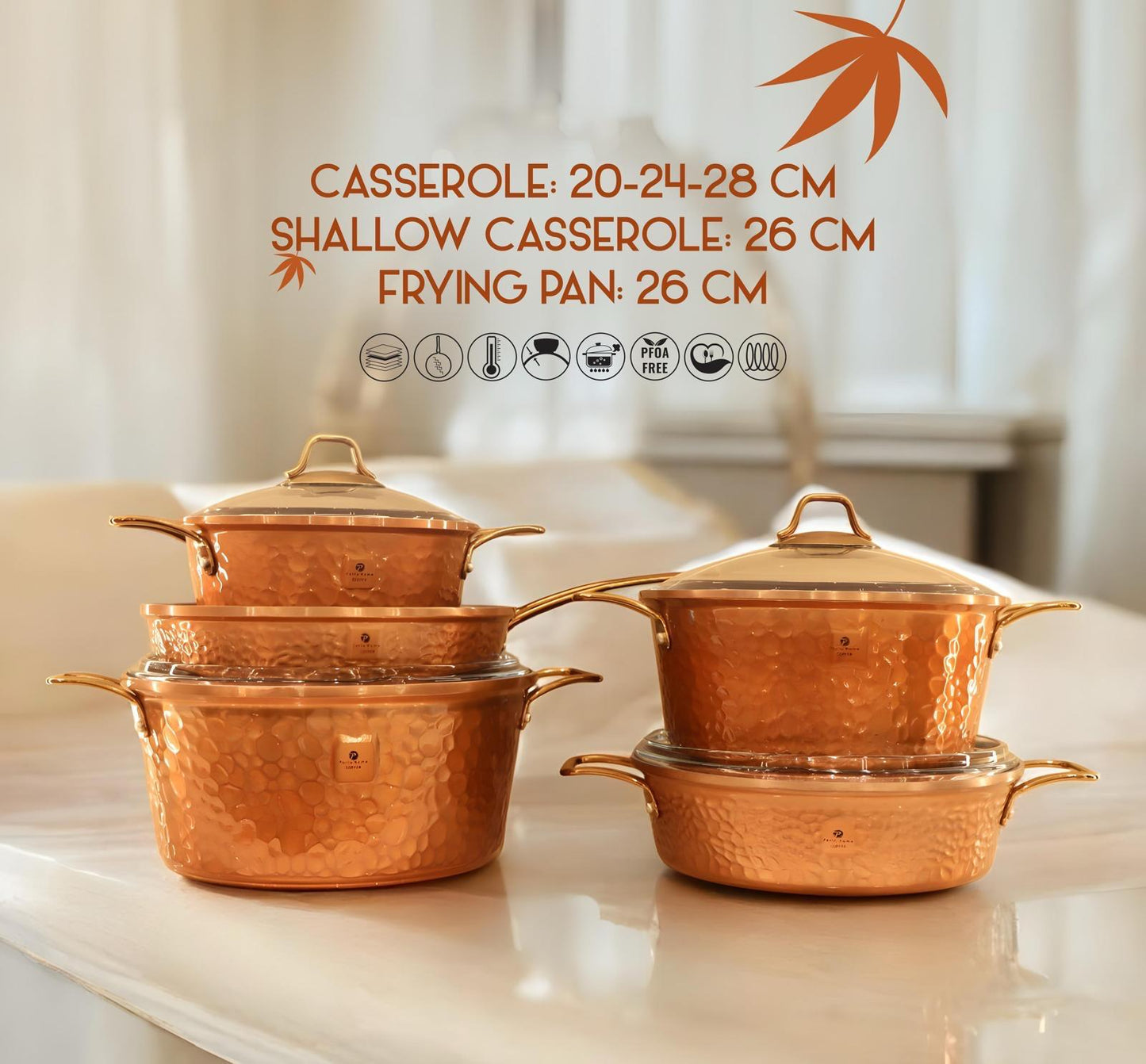 9-piece Copper Series - Copper