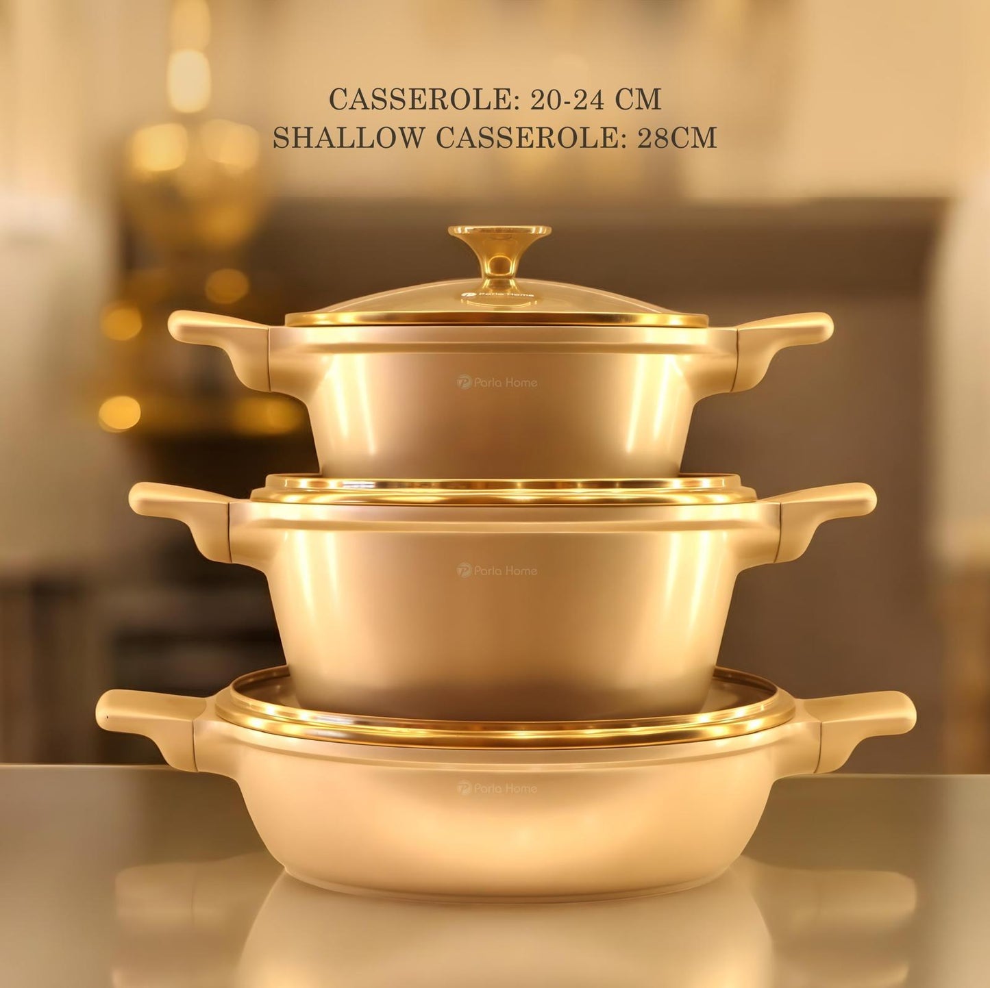 9-piece Stream Series - Gold