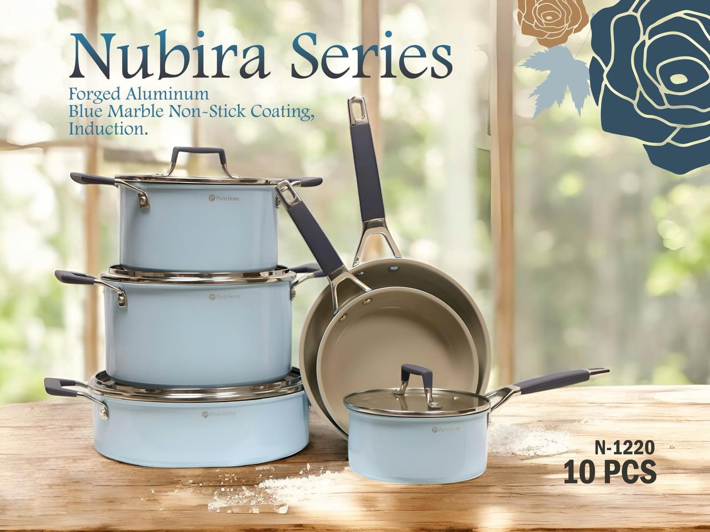 10 delige Nurbira Serie - Blauw