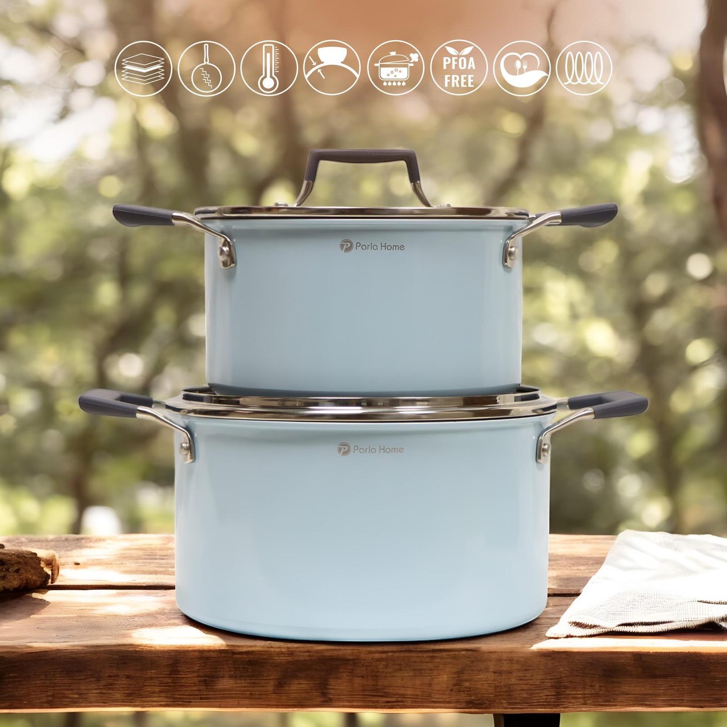 10 delige Nurbira Serie - Blauw