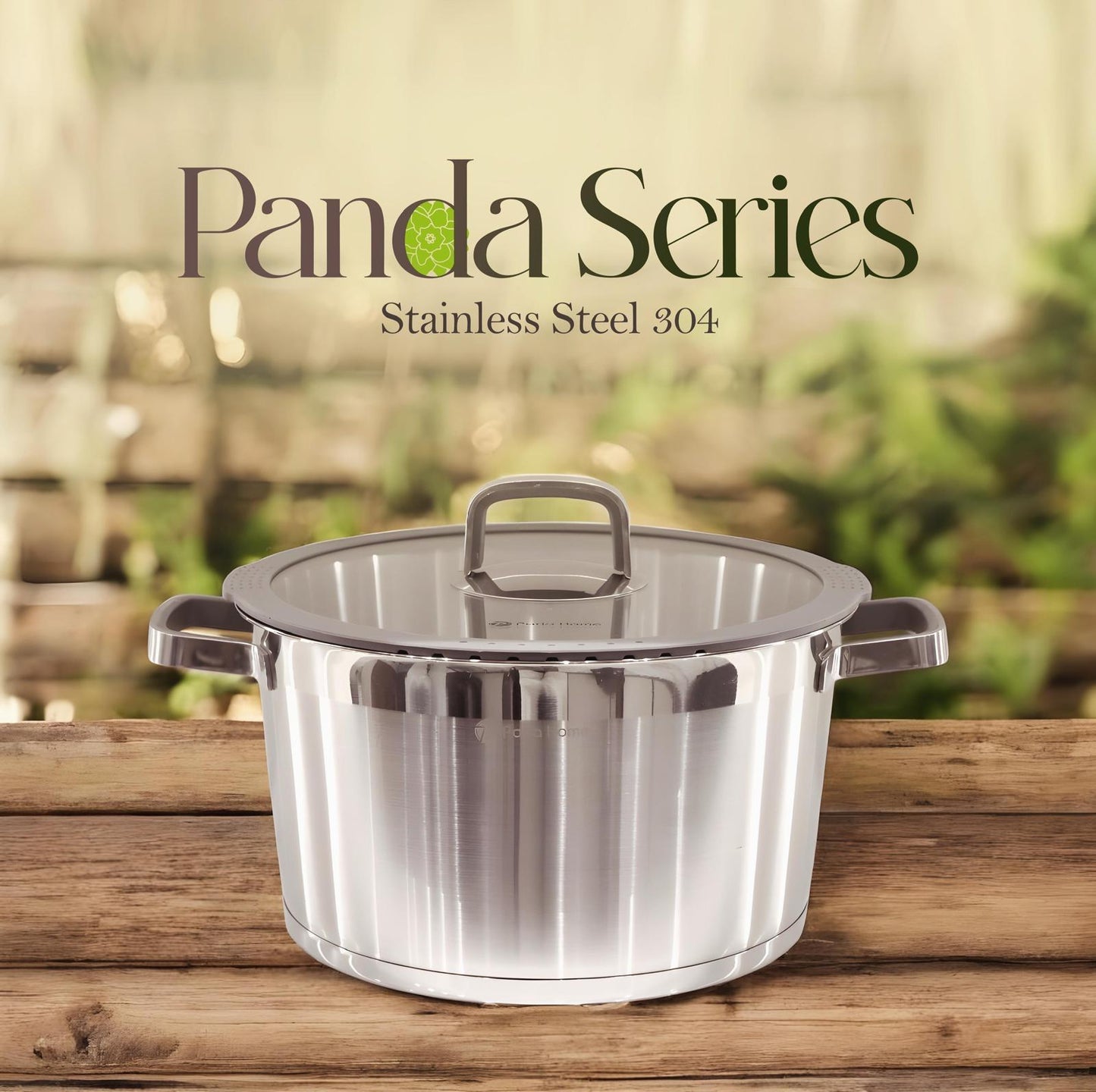 10 delige Panda Serie - Steel