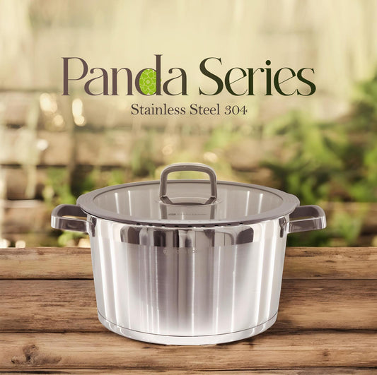 10 delige Panda Serie - Steel