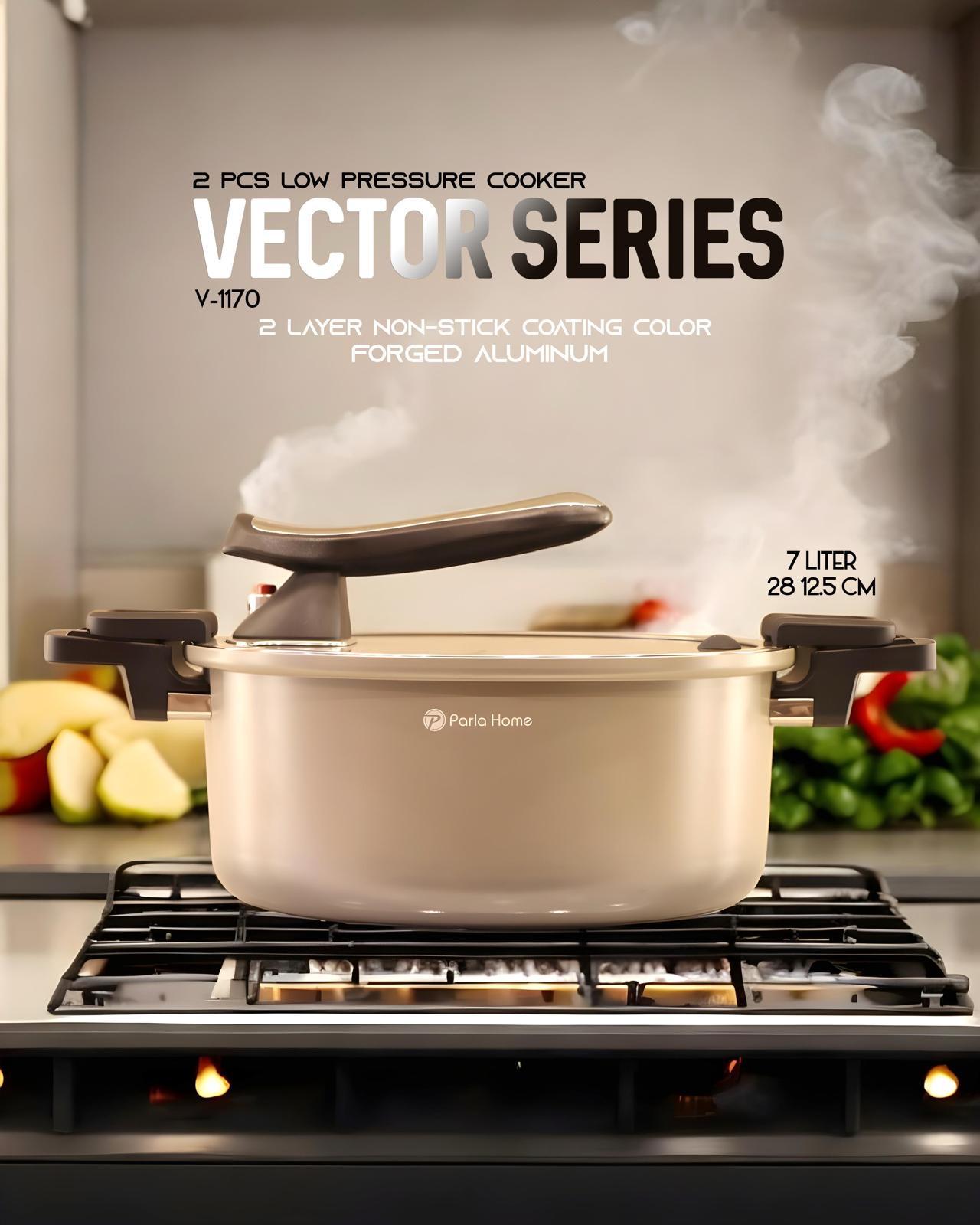 2 delige Vector Serie - Grijs  (7liter)