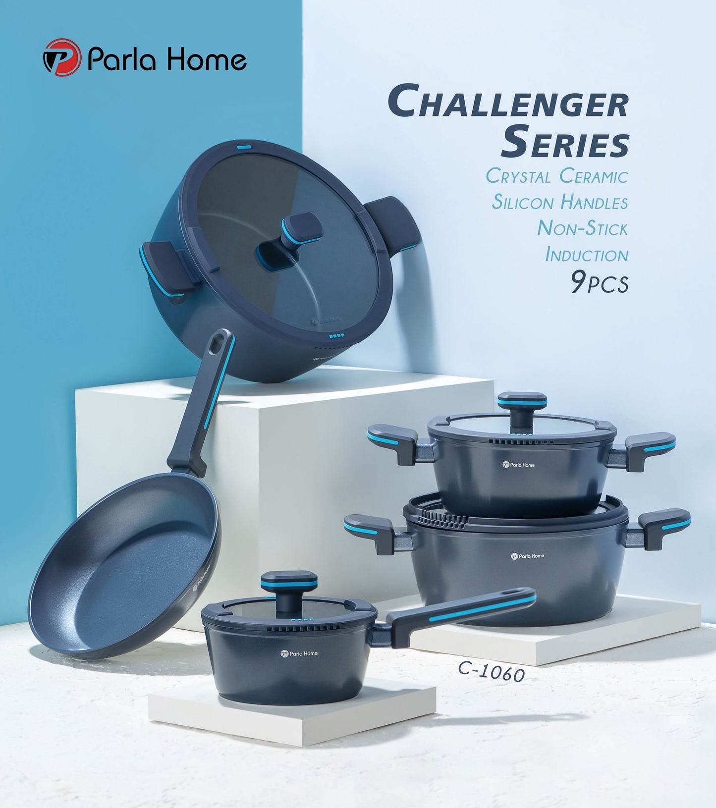 9 delige Challenger Serie - Blauw